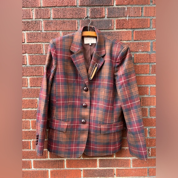 Lafayette 148 New York Jackets & Blazers - Lafayette 148 100% wool plaid blazer